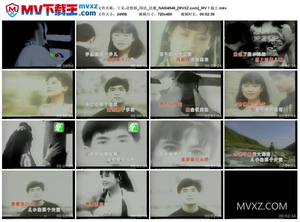 王美-送情郎_国语_民歌_NAI04548